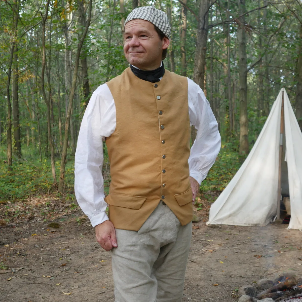 1770's Waistcoat in Canvas