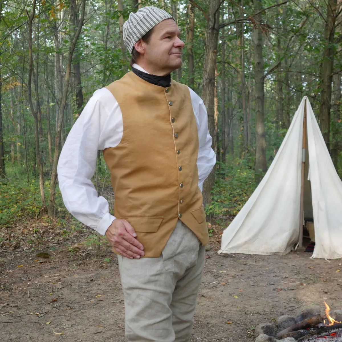 1770's Waistcoat in Canvas