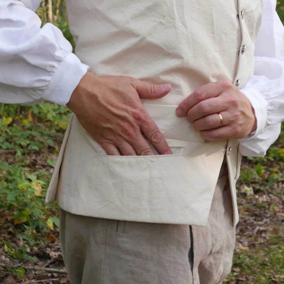 1770's Waistcoat in Canvas