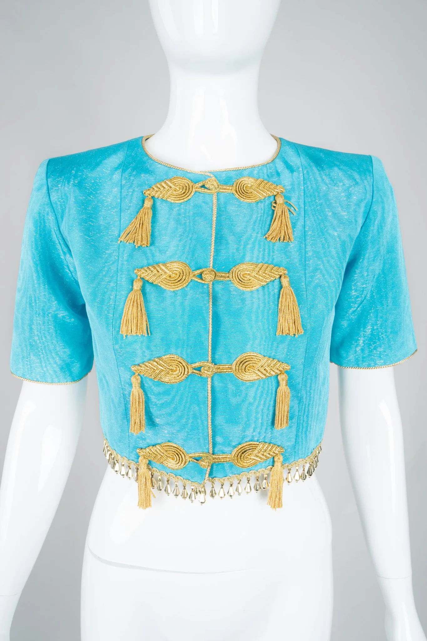 1993 S/S Cropped Tassel Jeannie Jacket