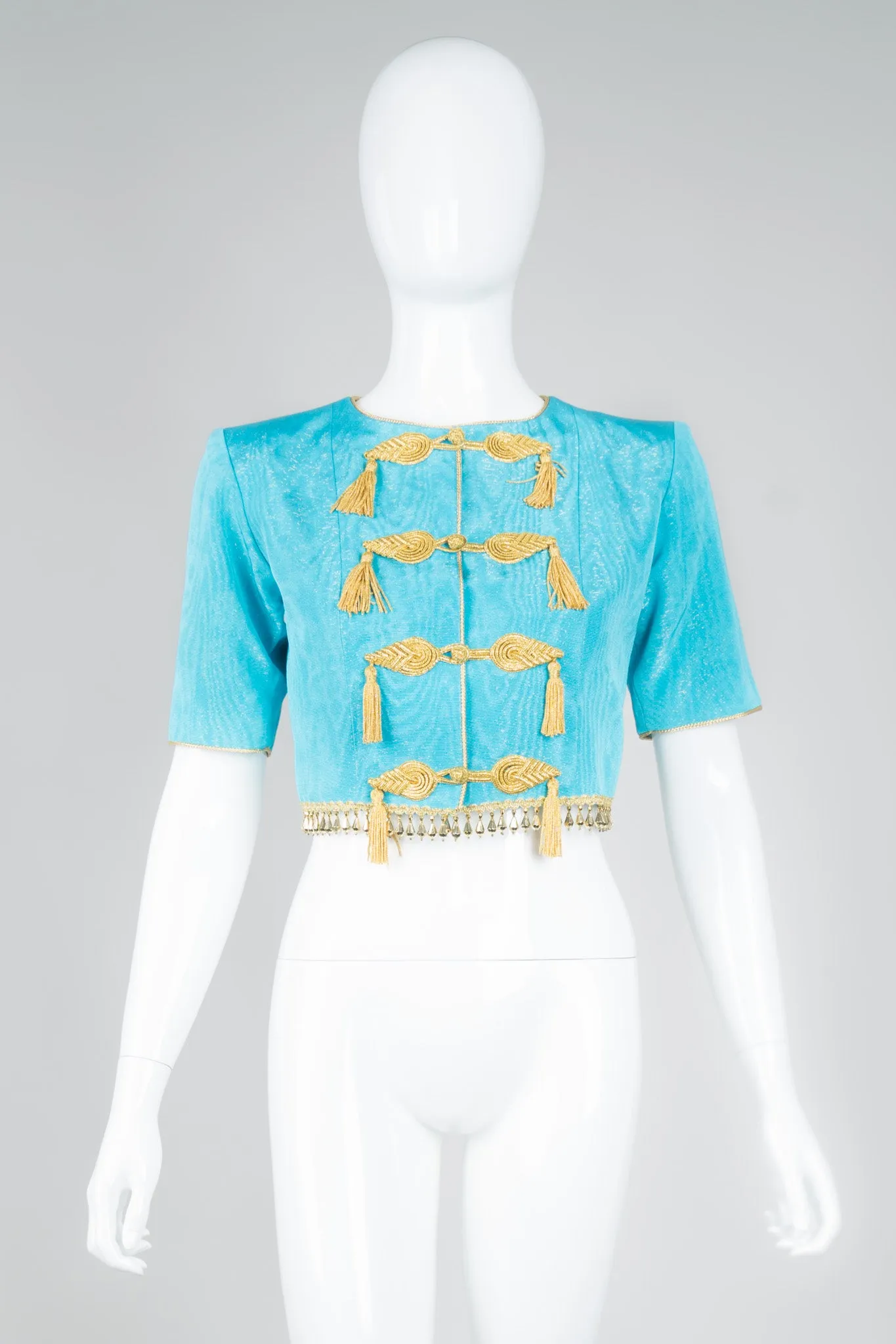 1993 S/S Cropped Tassel Jeannie Jacket