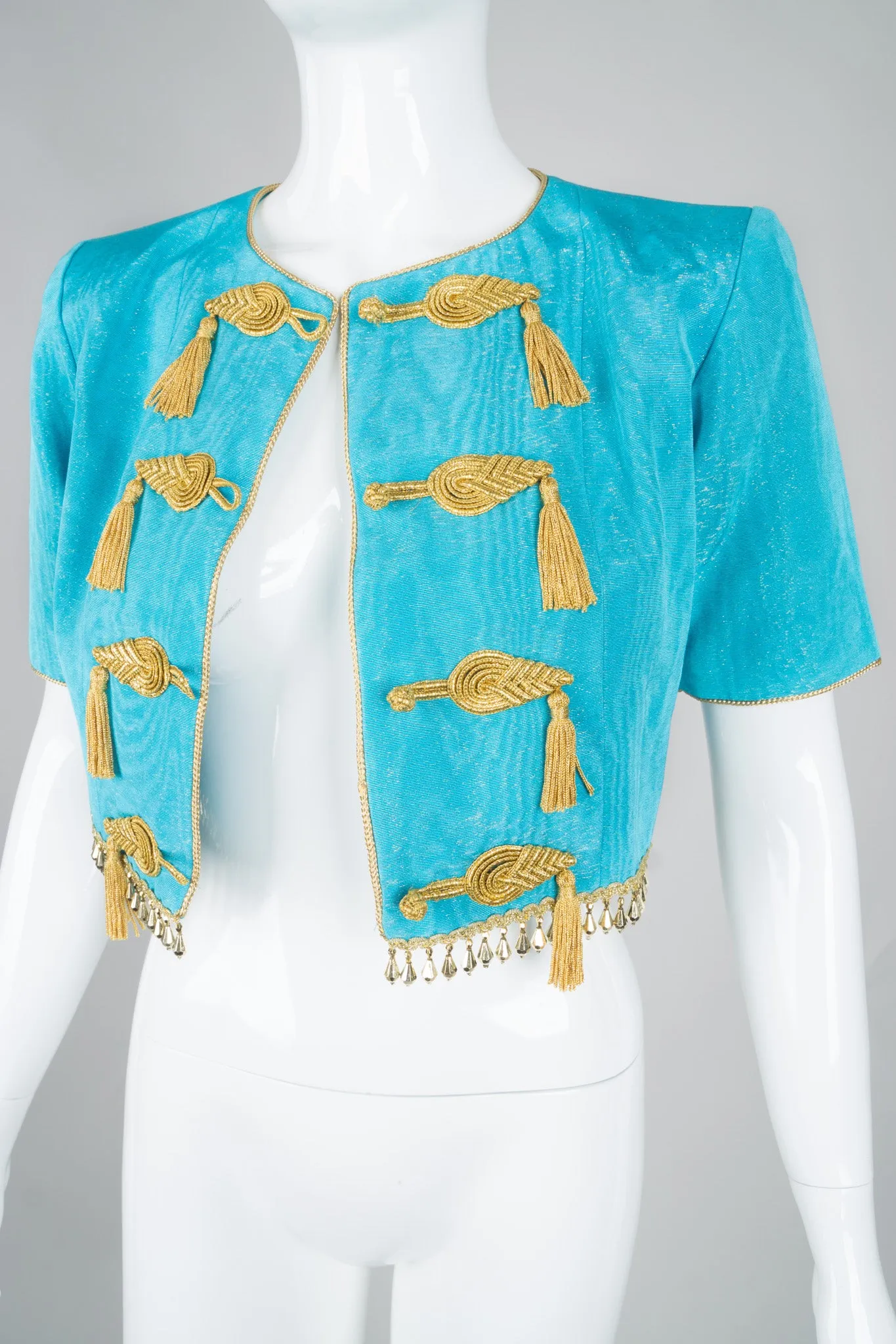 1993 S/S Cropped Tassel Jeannie Jacket