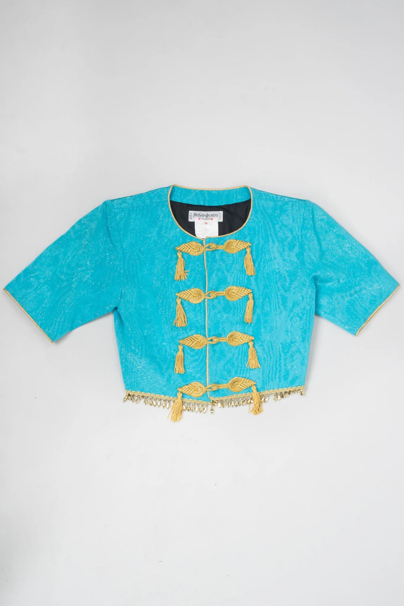 1993 S/S Cropped Tassel Jeannie Jacket