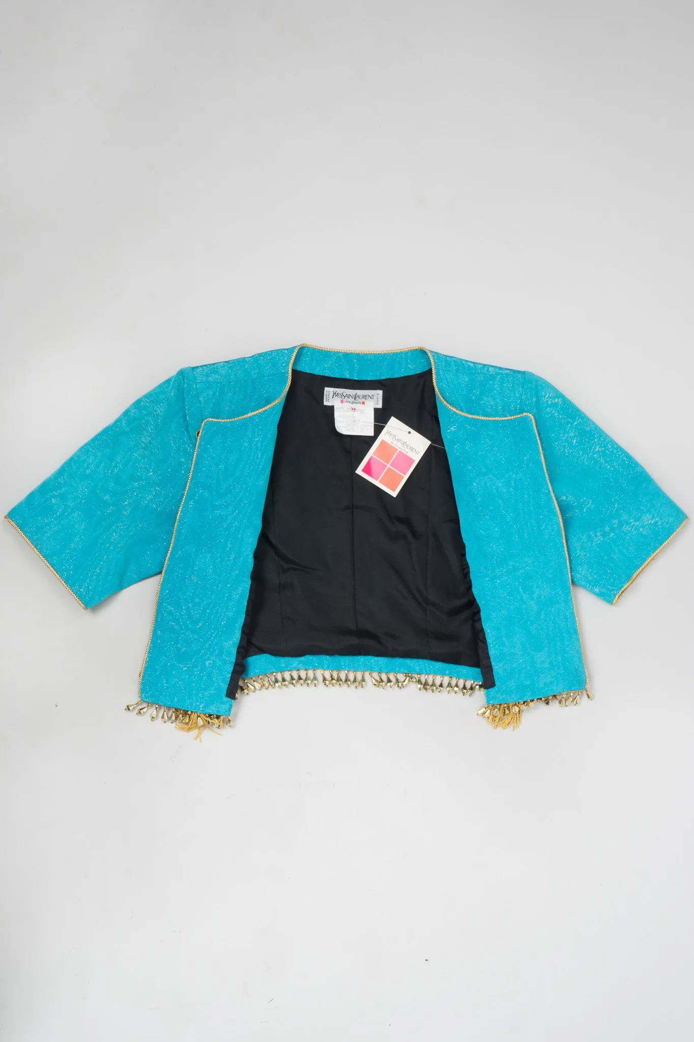 1993 S/S Cropped Tassel Jeannie Jacket