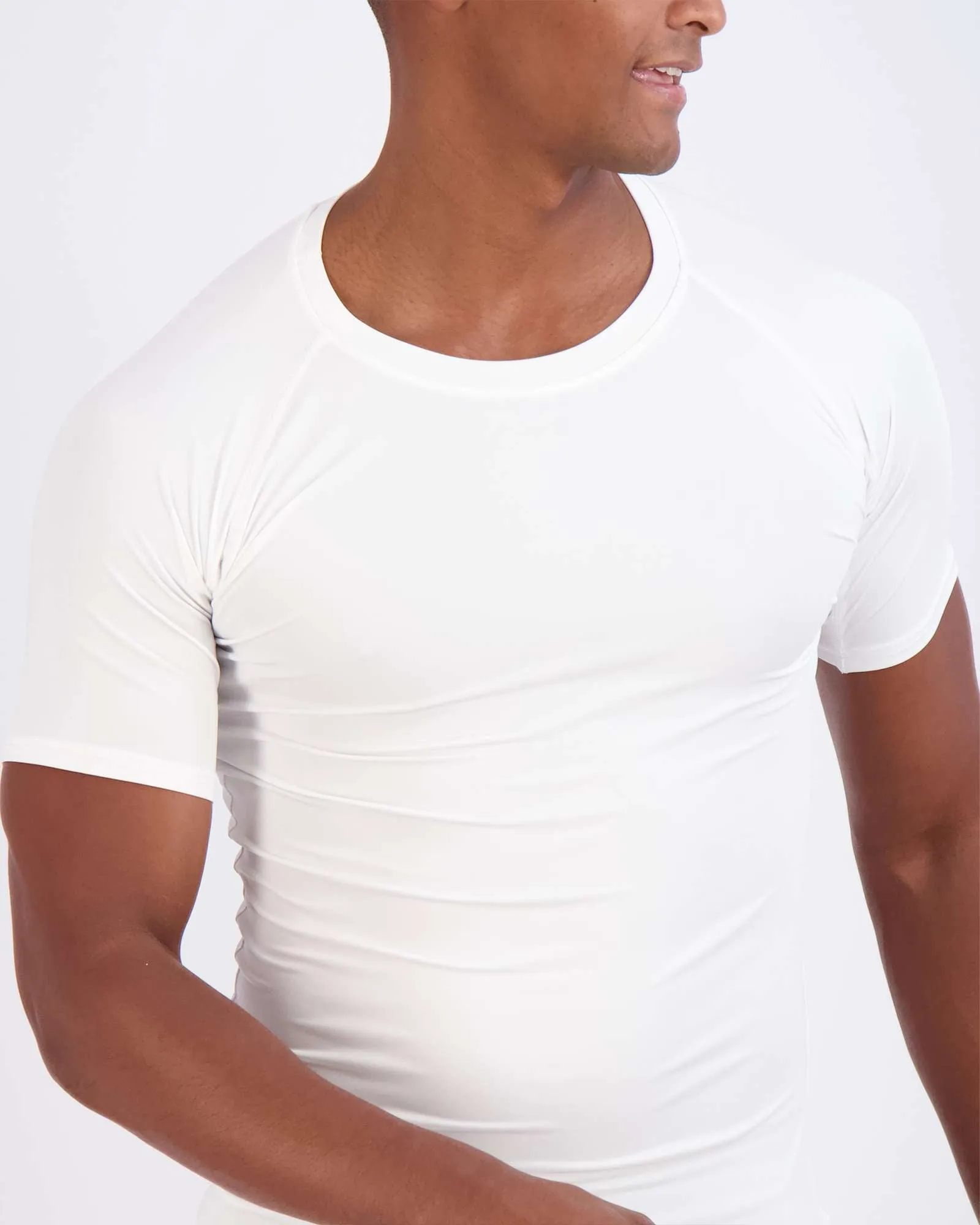 4 Pack: Mens Short Sleeve Compression Shirt