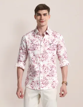 Abstract Regular Fit Shirt