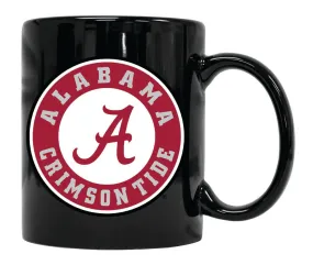 Alabama Crimson Tide 12 oz Ceramic Coffee Mug Circle Design Officially Licensed Collegiate Product