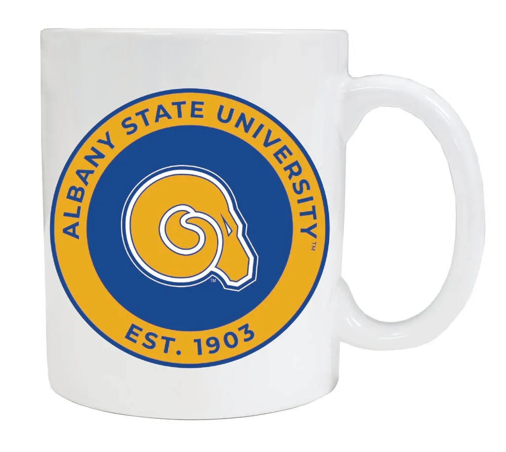 Albany State University 12 oz Ceramic Coffee Mug Circle Design Officially Licensed Collegiate Product