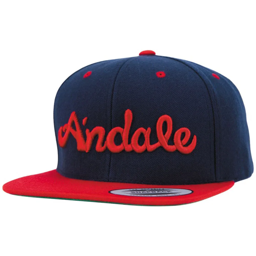 Andale Script Men's Hat - Red