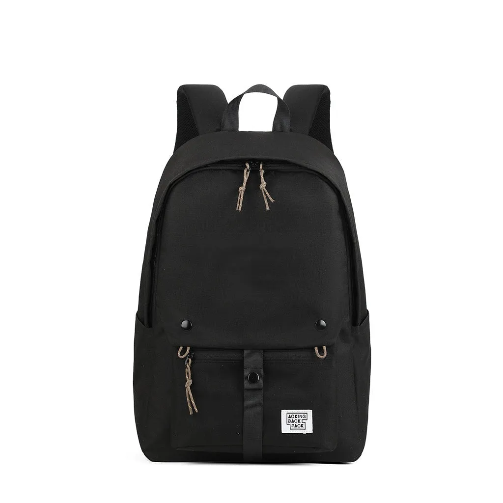 Aoking Super Light Student Backpack with Removable Satchel