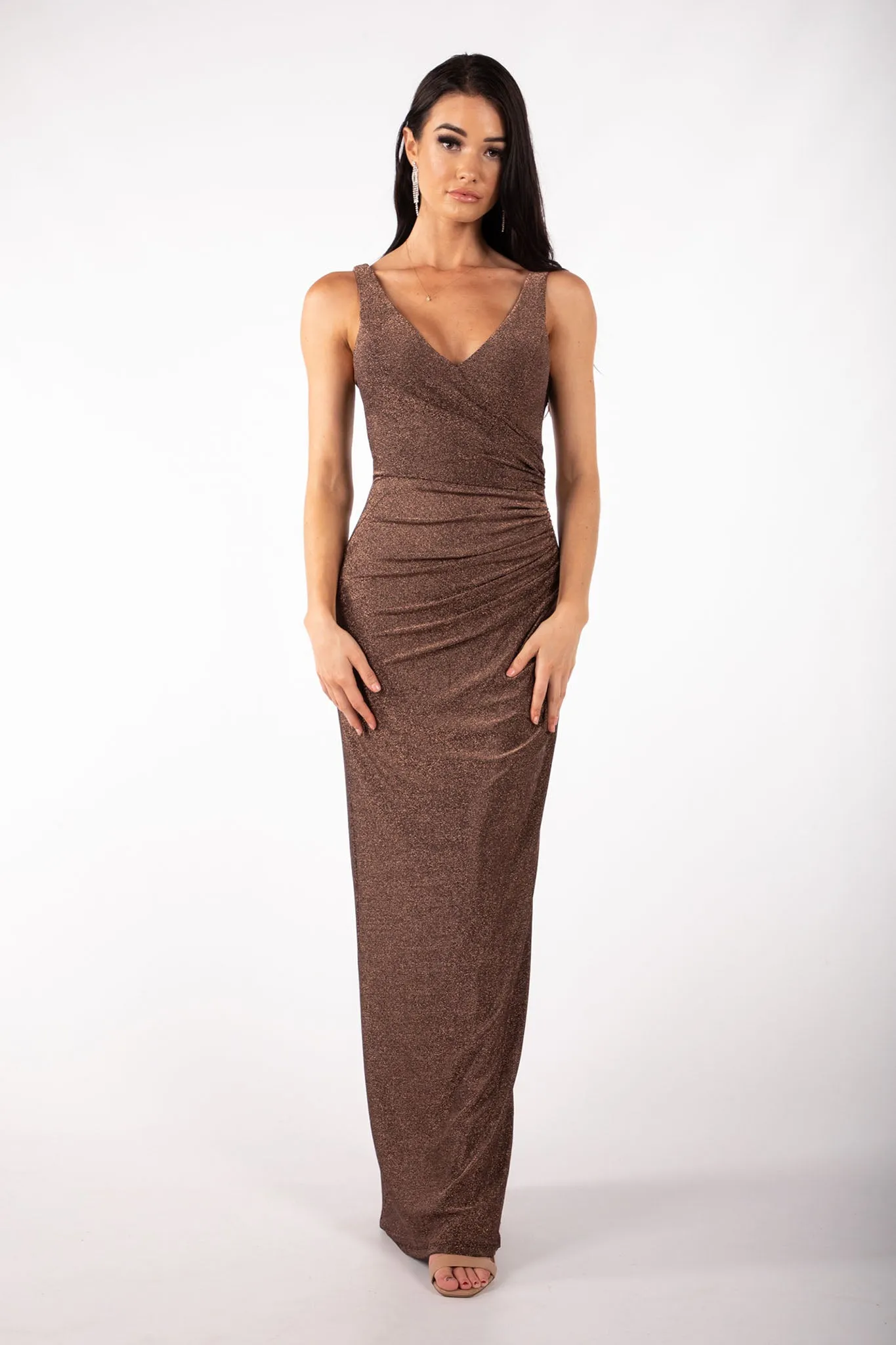 Aspen Maxi Dress - Chocolate