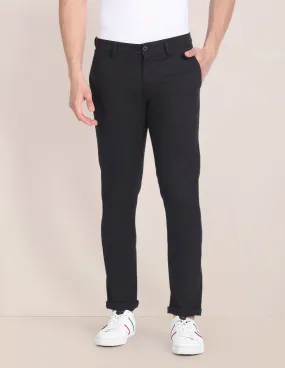 Austin Regular Fit Solid Trousers