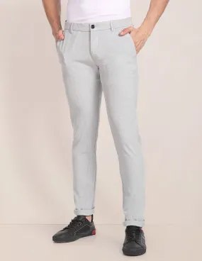 Austin Trim Fit Textured Casual Trousers