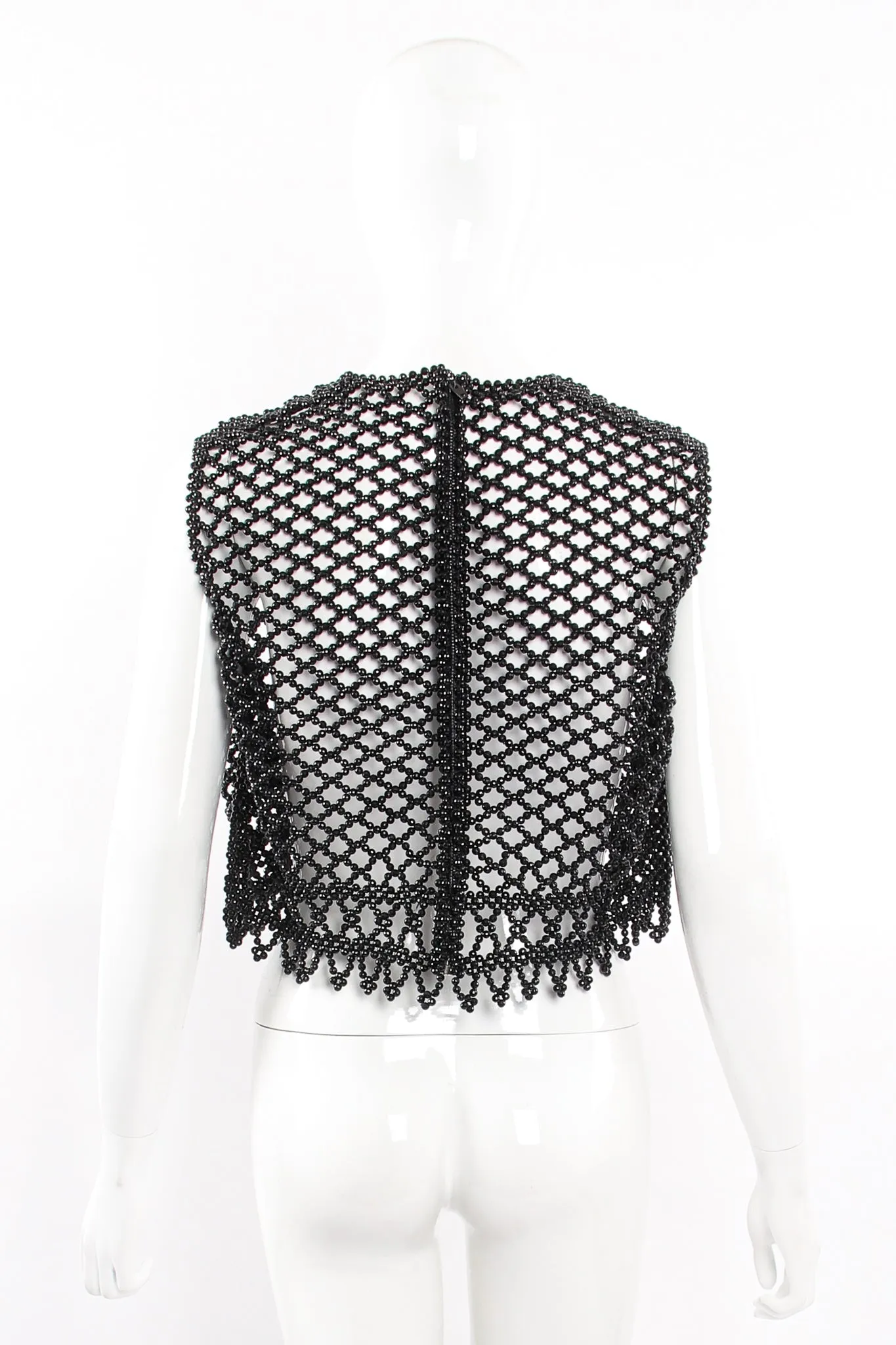 Bead Mesh Boxy Top