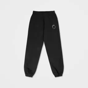 Black Organic Cotton Sweatpants by 7Days Active