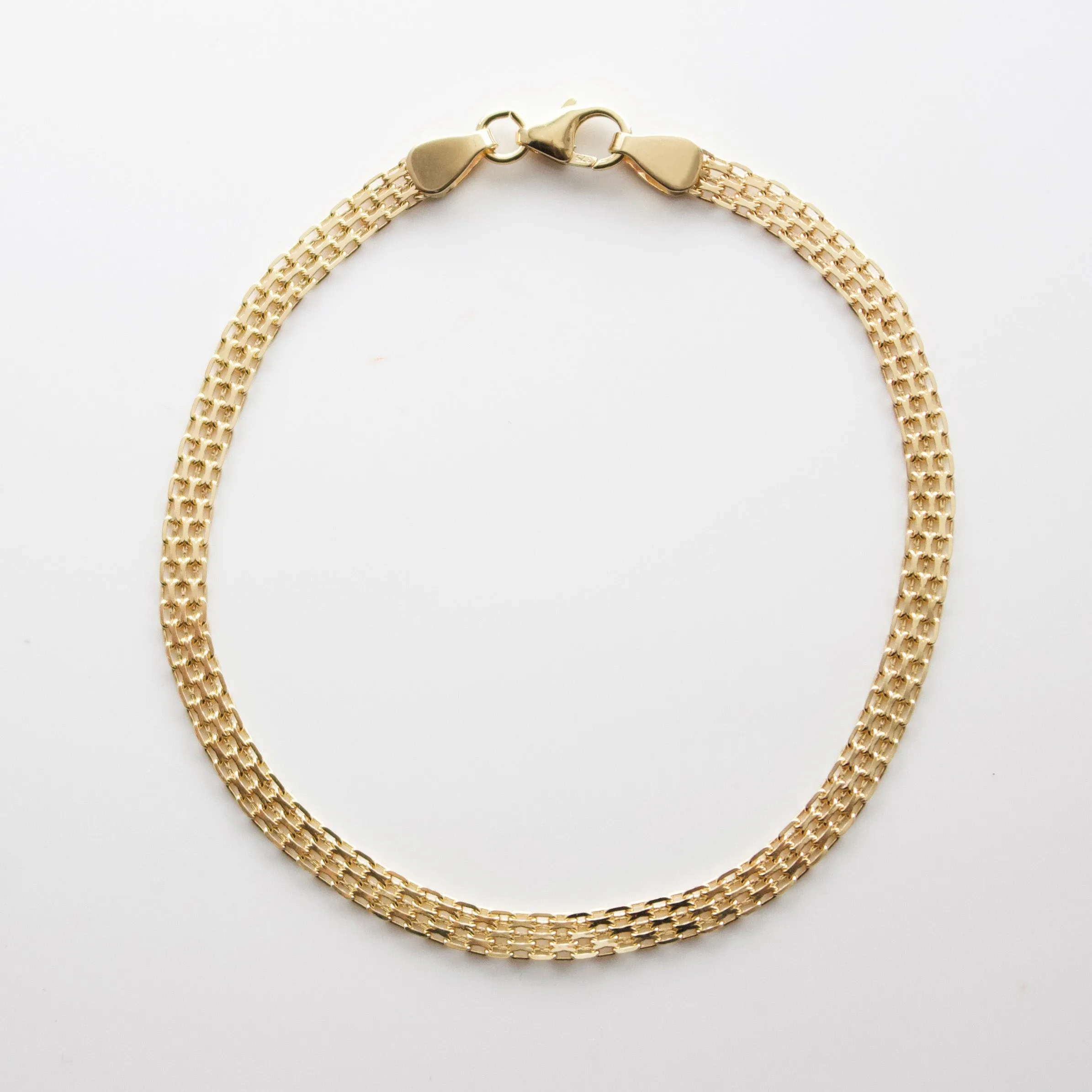 Braided Bismark Chain Bracelet