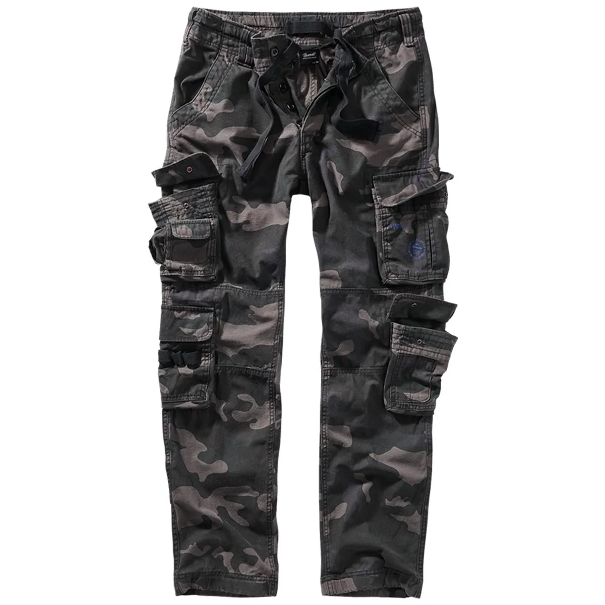 Brandit Pure Slim Fit Cargo Trousers Dark Camo