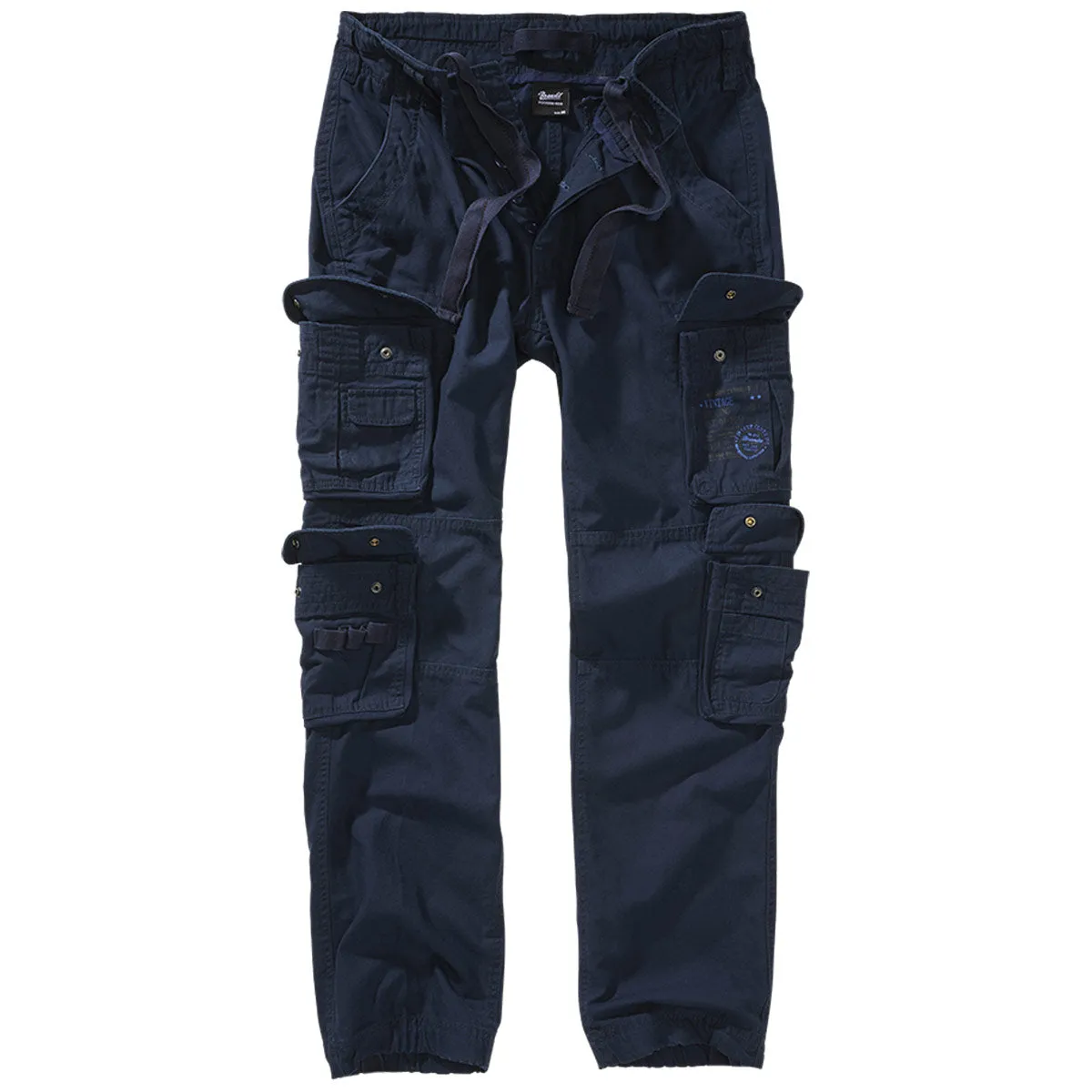 Brandit Pure Slim Fit Cargo Trousers Navy