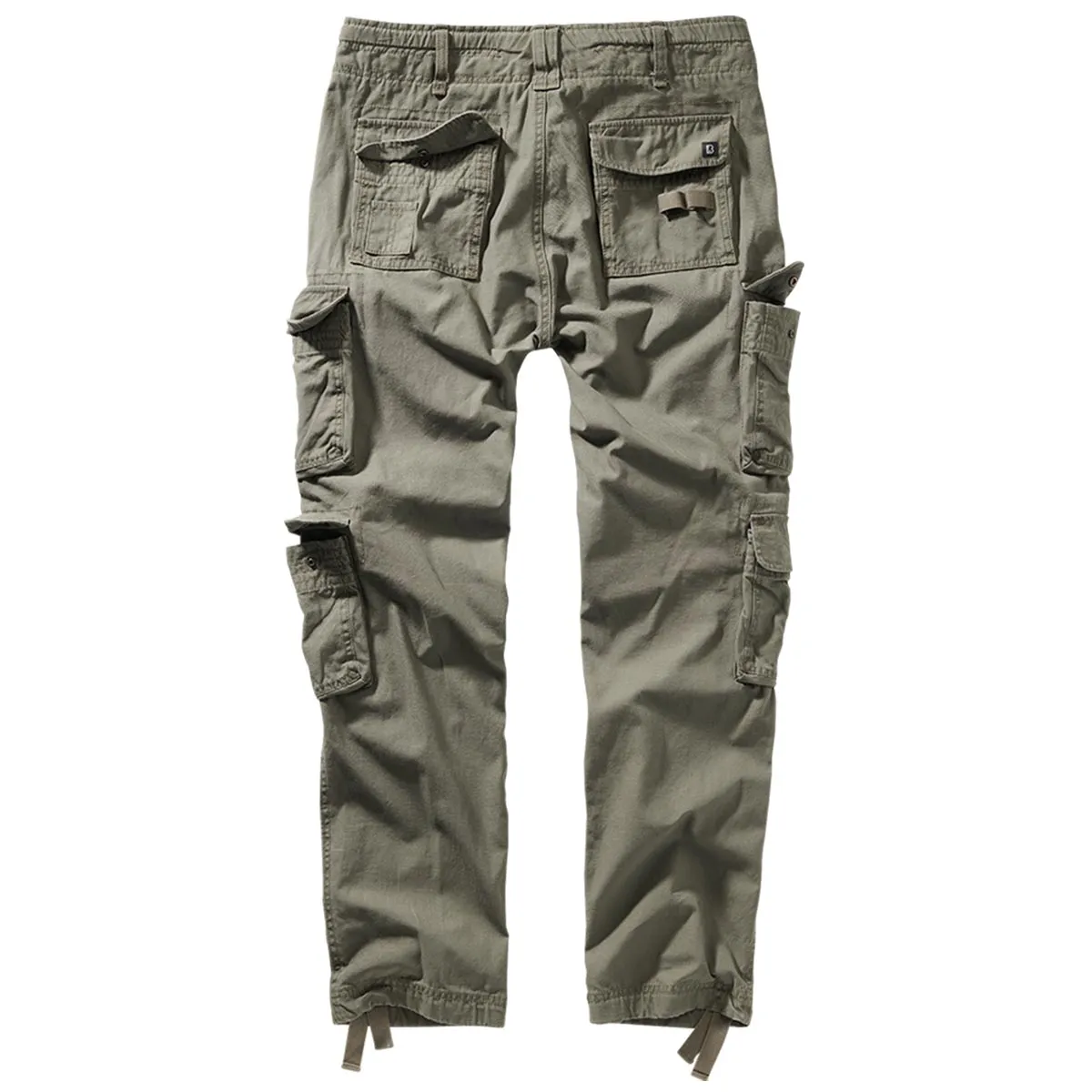 Brandit Pure Slim Fit Cargo Trousers Olive