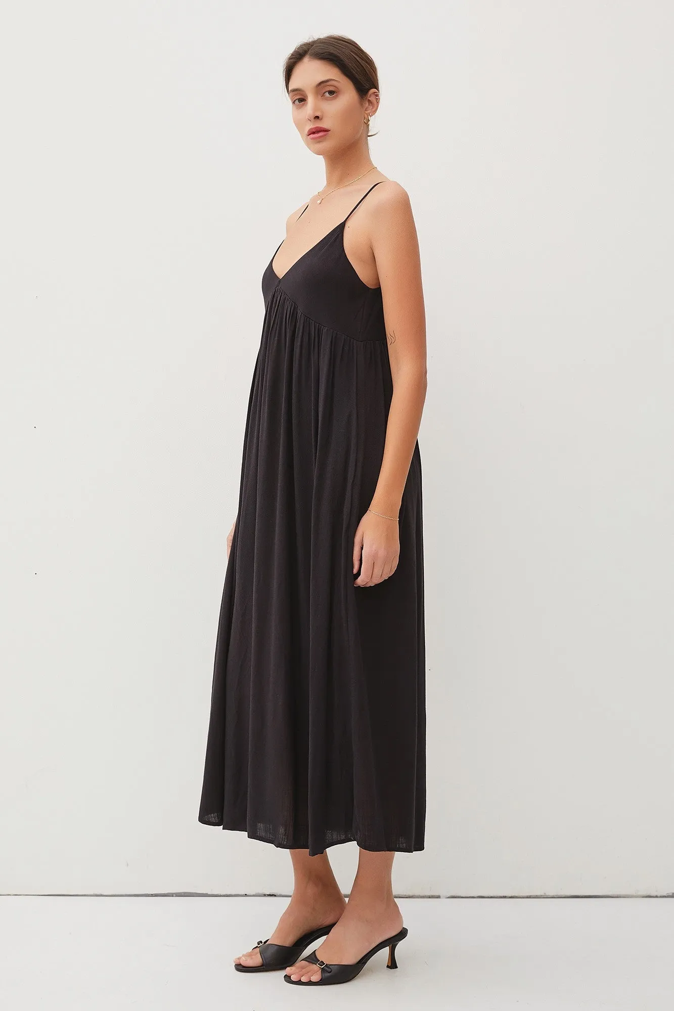 Breezy Baby Doll Maxi Dress