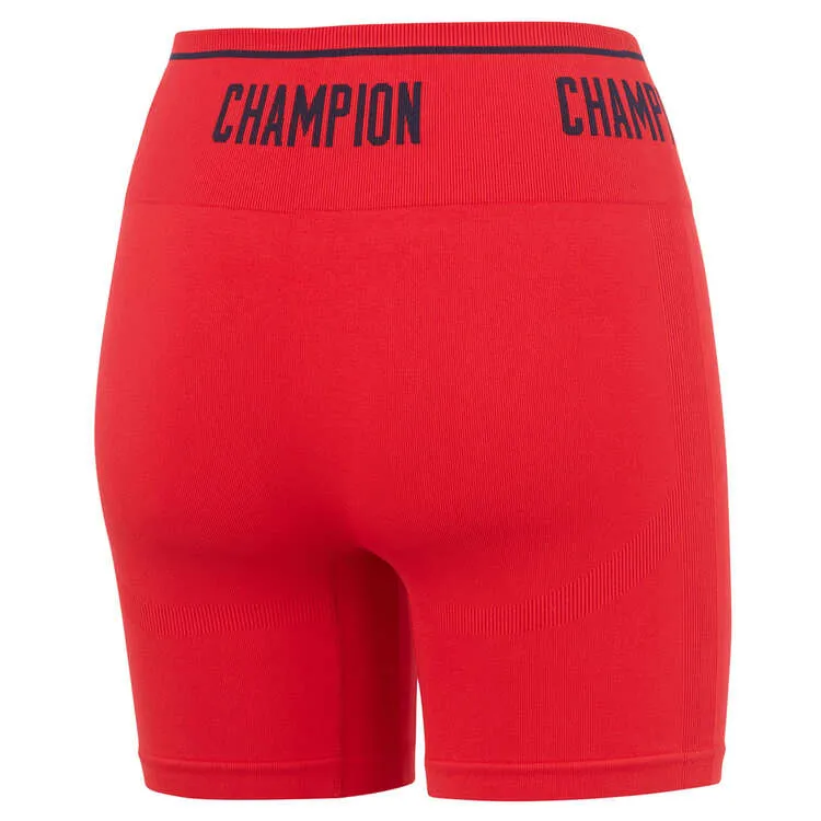 CHAMPION WOMEN'S ROCHESTER BIKE RED SHORTS