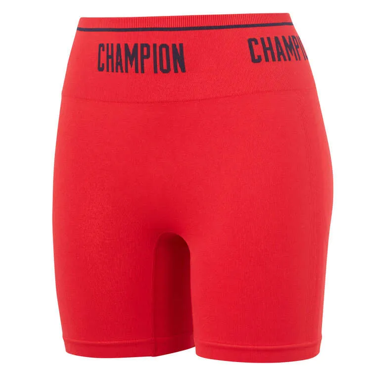 CHAMPION WOMEN'S ROCHESTER BIKE RED SHORTS