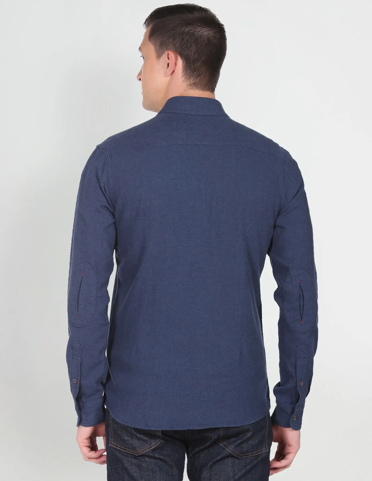 Cotton Twill Solid Casual Shirt