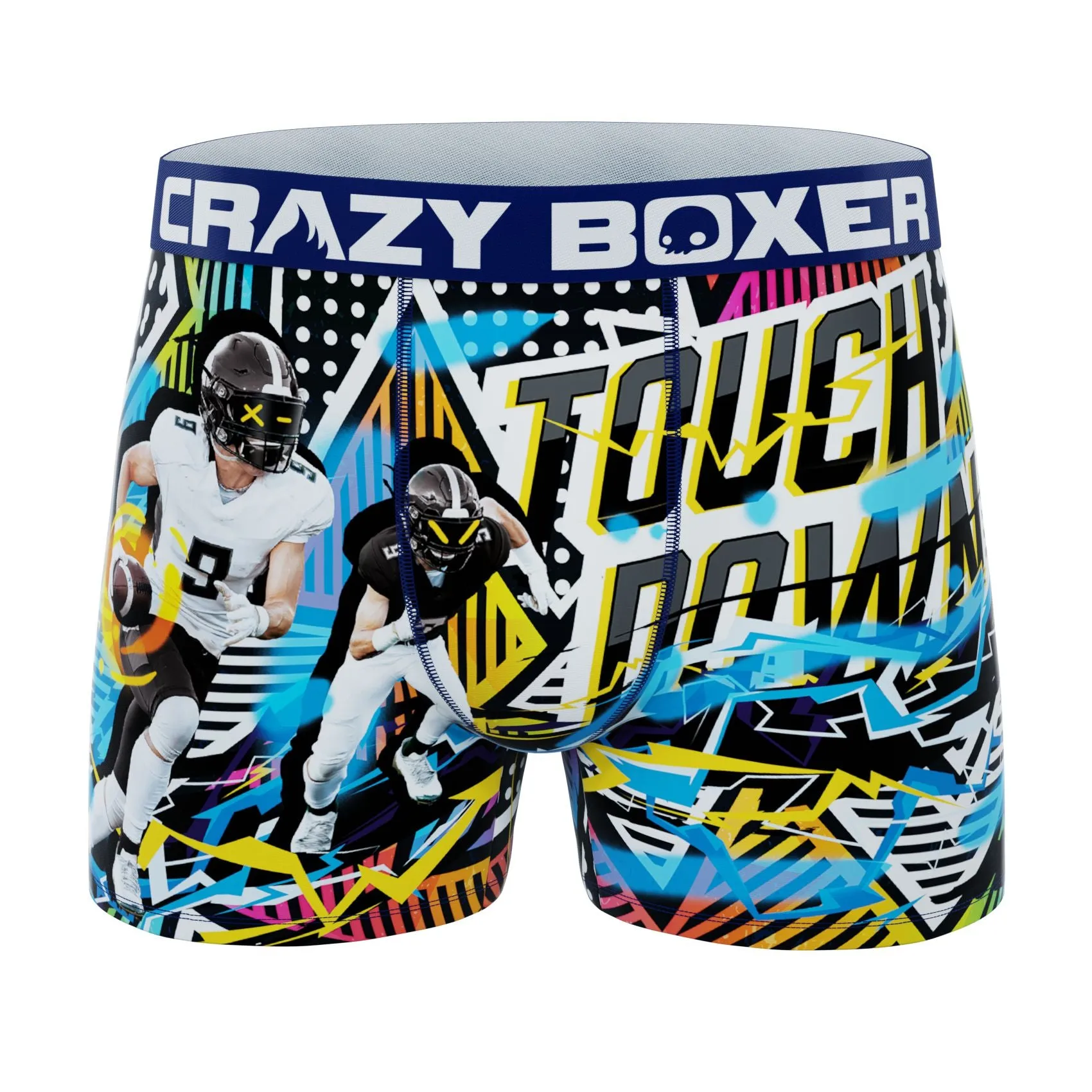 CRAZYBOXER Sport American Football Kid's Boxer Briefs