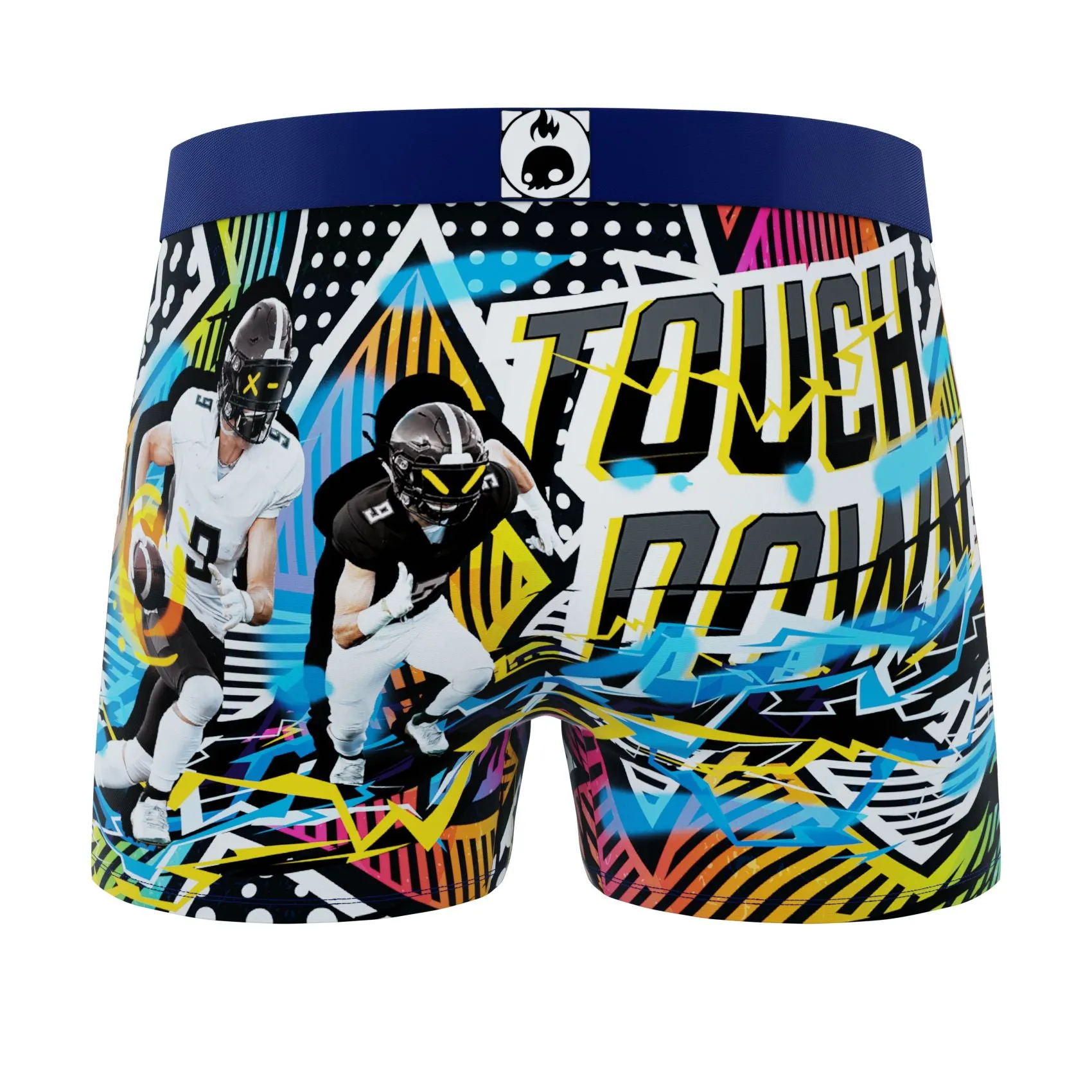 CRAZYBOXER Sport American Football Kid's Boxer Briefs