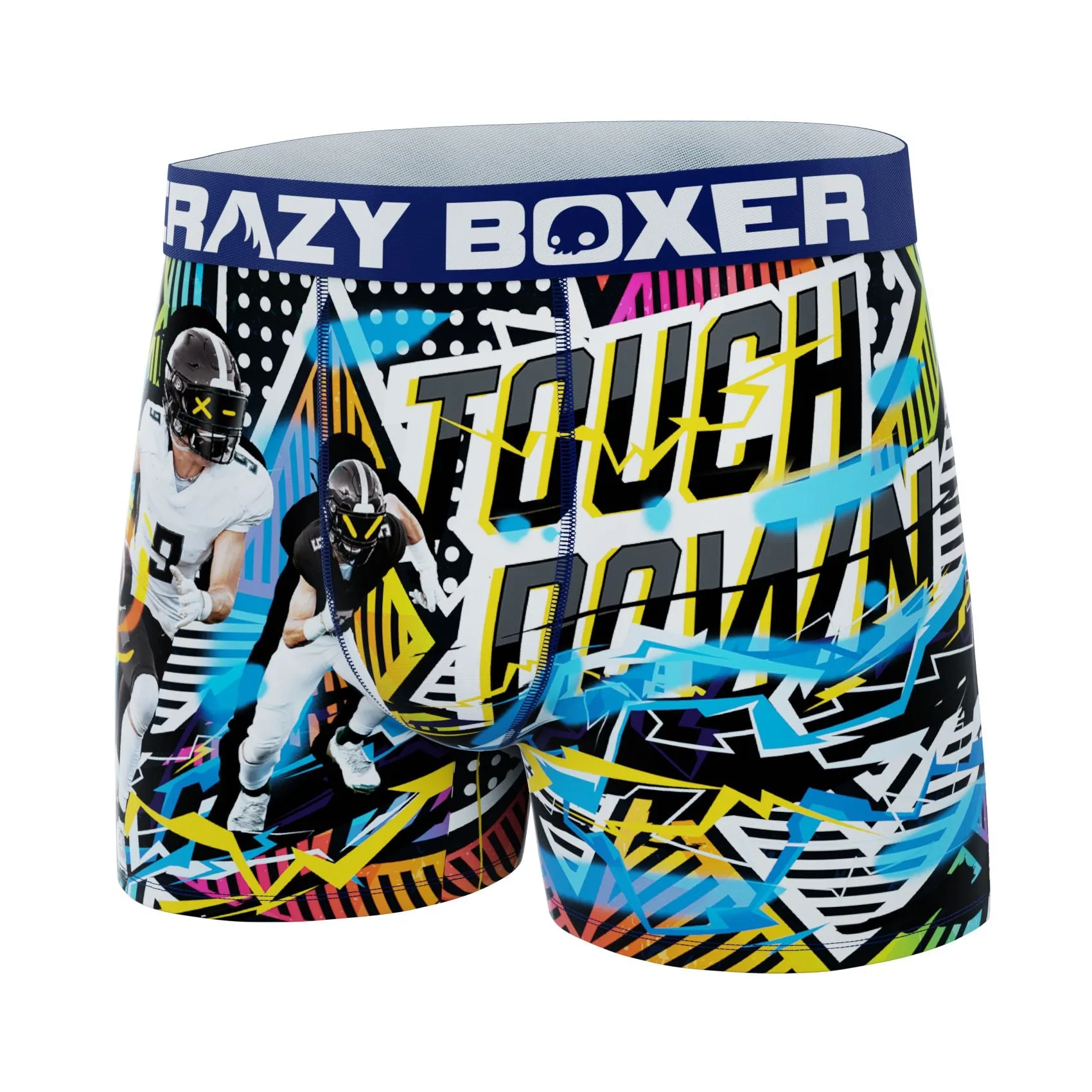 CRAZYBOXER Sport American Football Kid's Boxer Briefs