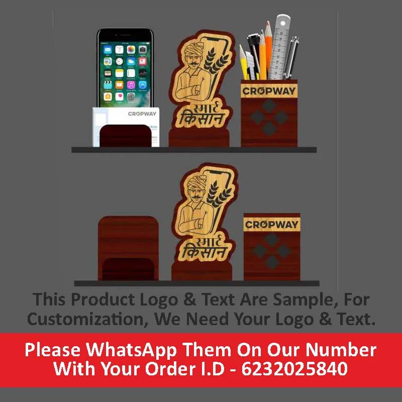 Customize Multi-functional Desk Organizer Set | Eco-friendly Product | Perfect For Corporate gifting