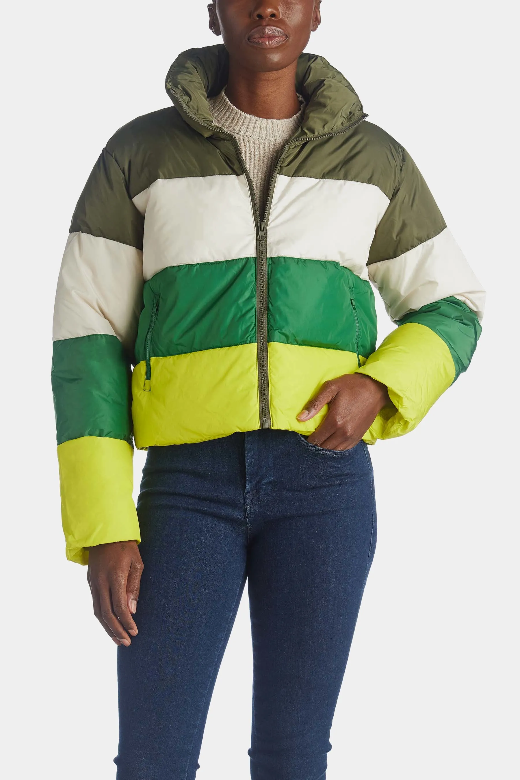 Daisy Colorblocked Jacket