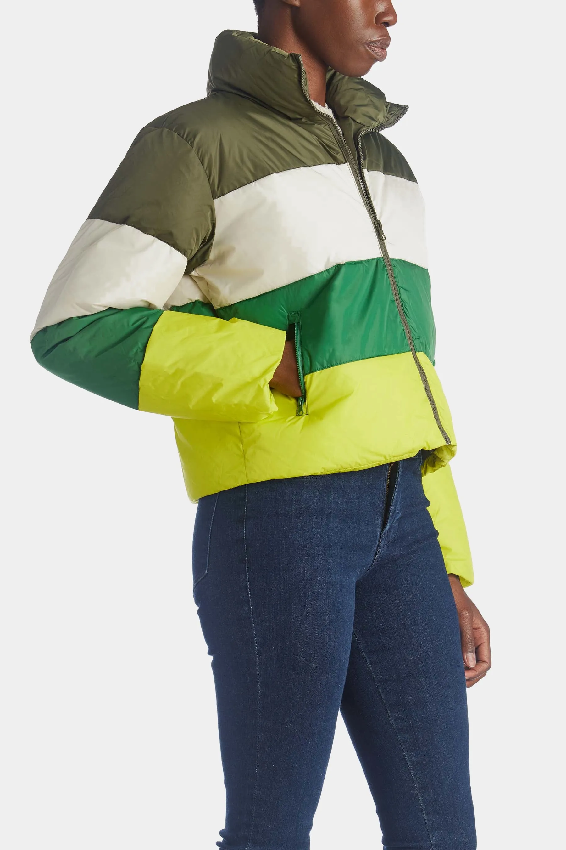 Daisy Colorblocked Jacket