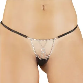 Delicious Rhinestone Thong