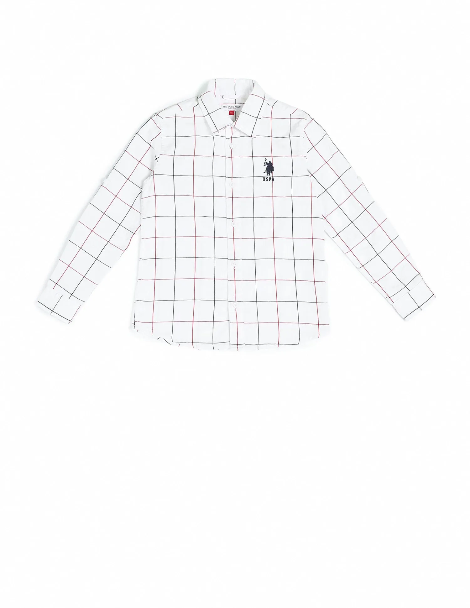 Dobby Regular Fit Checked Shirt