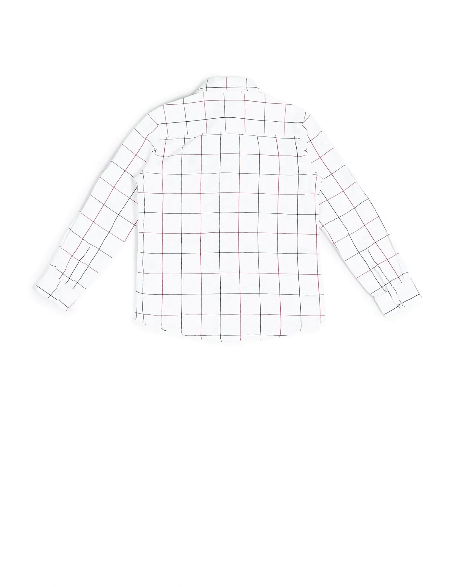 Dobby Regular Fit Checked Shirt