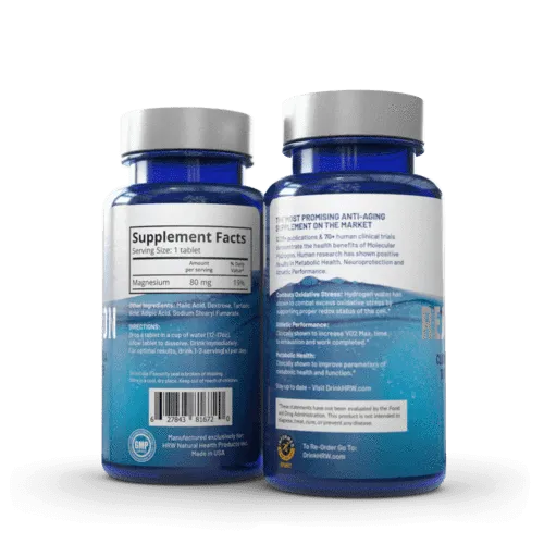 DRINK HRW REJUVENATION H2 TABLETS