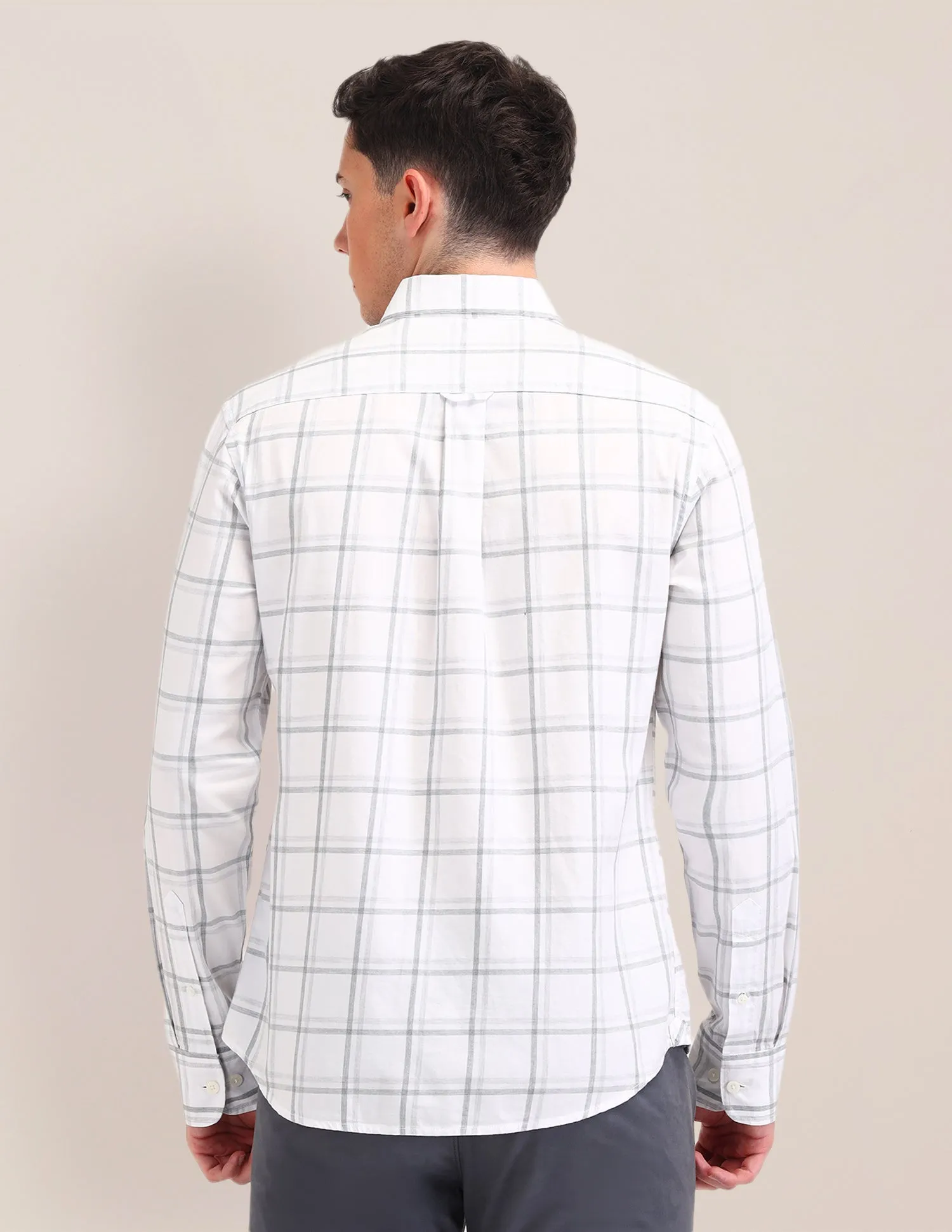 Dupplin Checked Tailored Fit Shirt