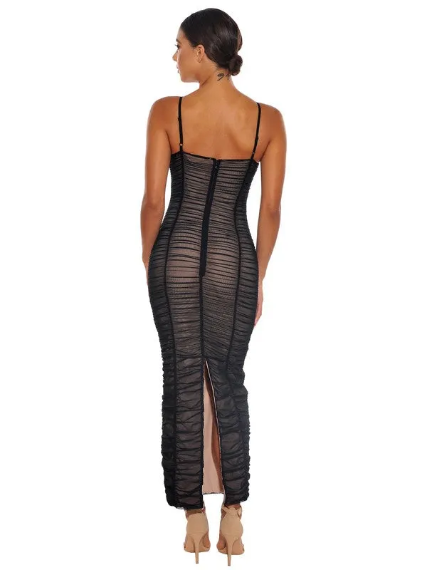 ELISHA MESH MAXI DRESS