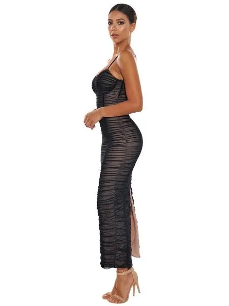 ELISHA MESH MAXI DRESS