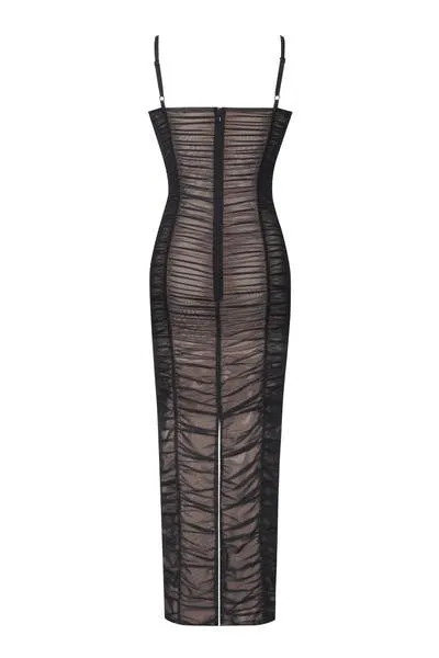 ELISHA MESH MAXI DRESS