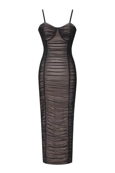 ELISHA MESH MAXI DRESS