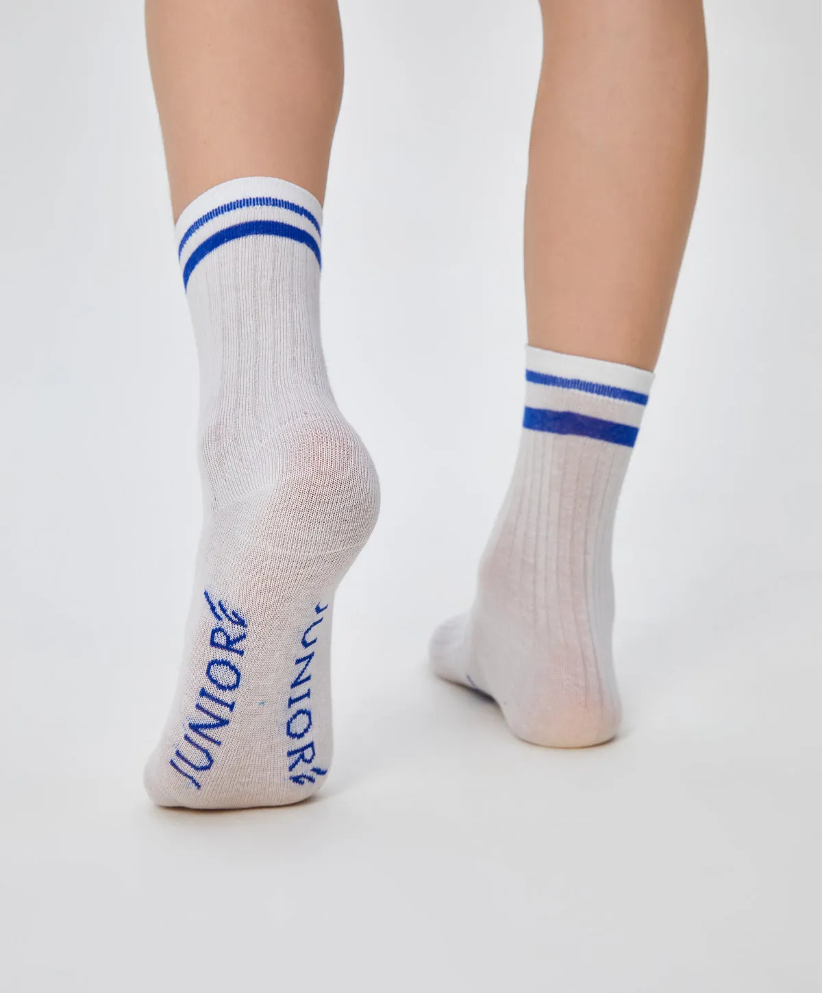 Energized Junior Long Socks with Stripes