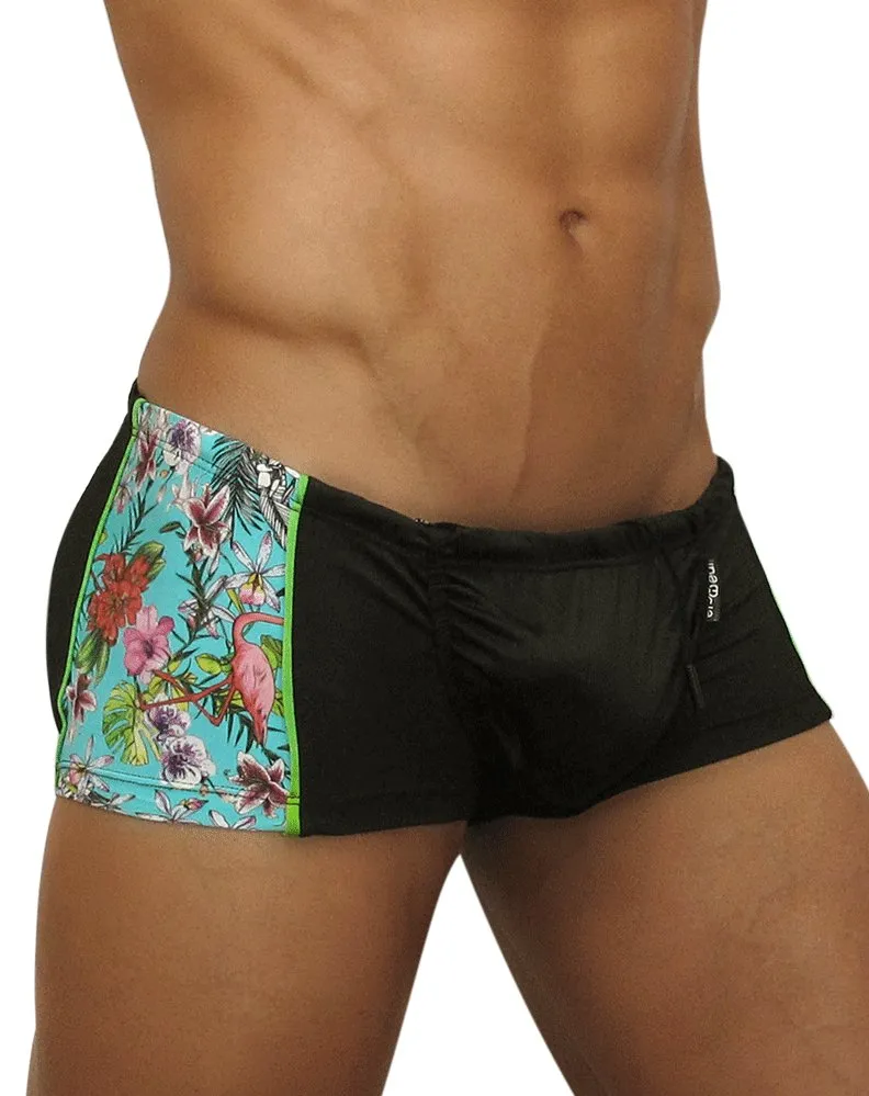 ErgoWear Swimwear Feel Swim Mini Trunk Flamingo Mens Swimsuits 0856 9