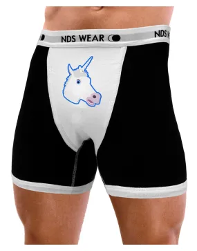 Fanciful Unicorn Mens Boxer Brief Underwear