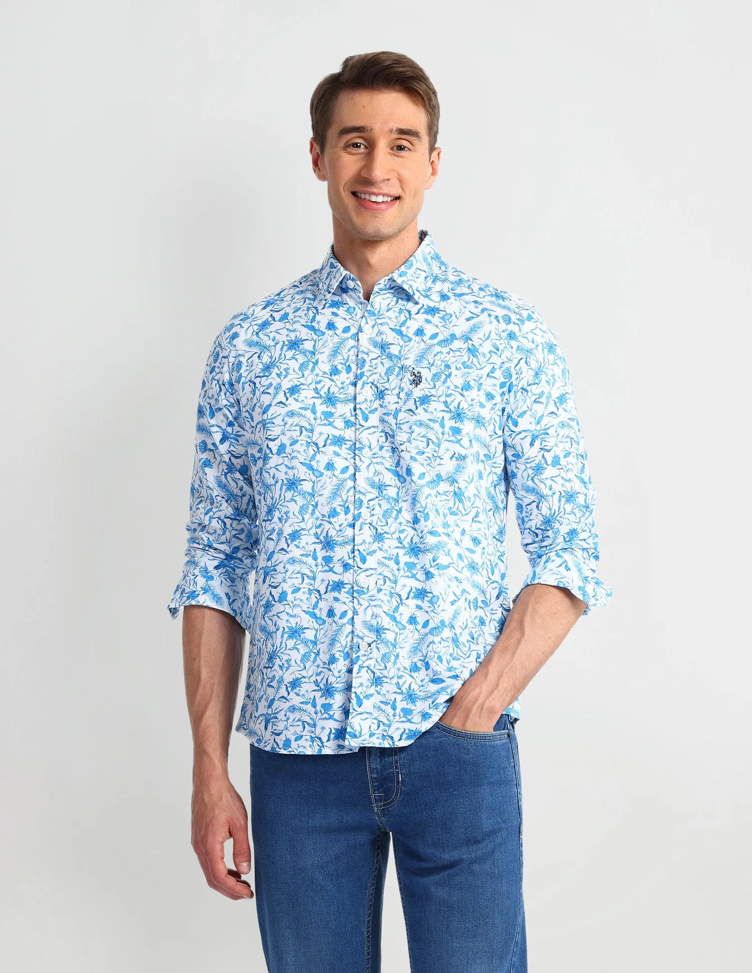 Floral Slim Fit Shirt