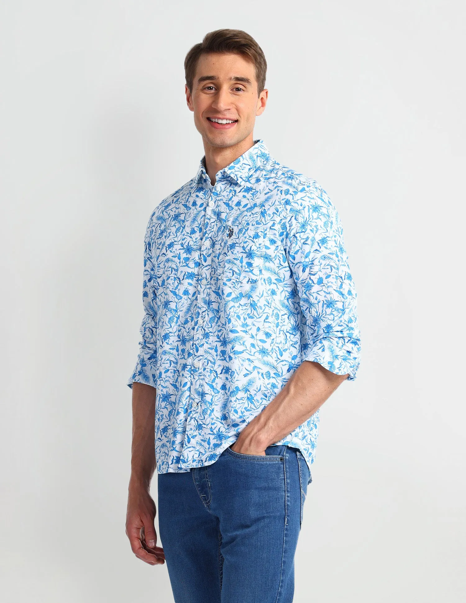 Floral Slim Fit Shirt