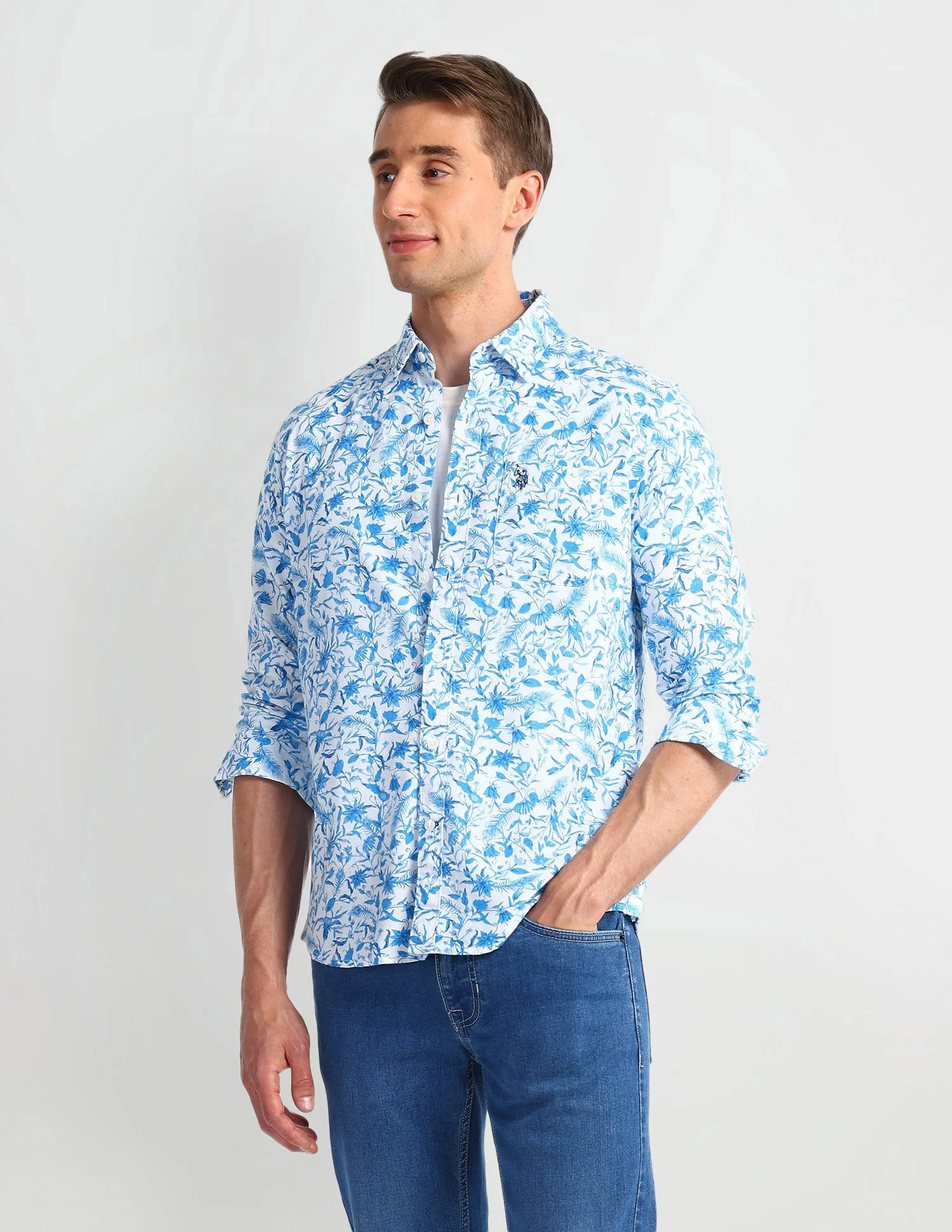 Floral Slim Fit Shirt