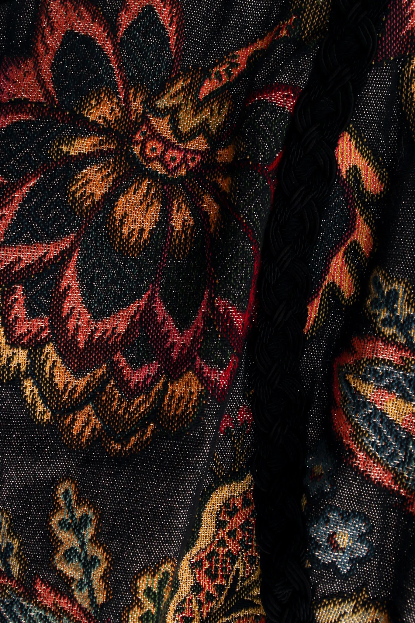 Fringed Tapestry Matador Jacket