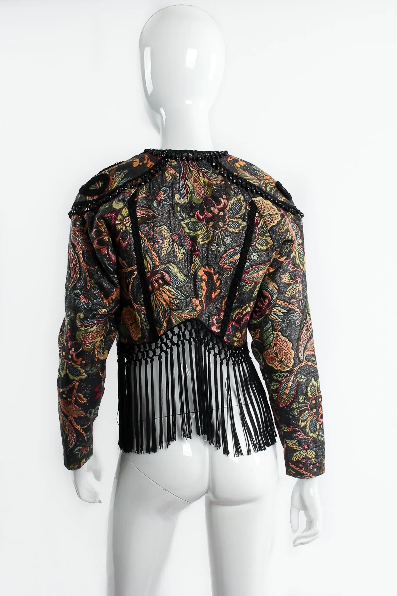 Fringed Tapestry Matador Jacket